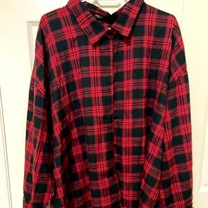 Brand new plaid top